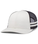 Low-Profile Stripe Trucker Cap