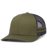 Low-Profile Stripe Trucker Cap