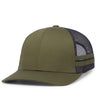 Low-Profile Stripe Trucker Cap