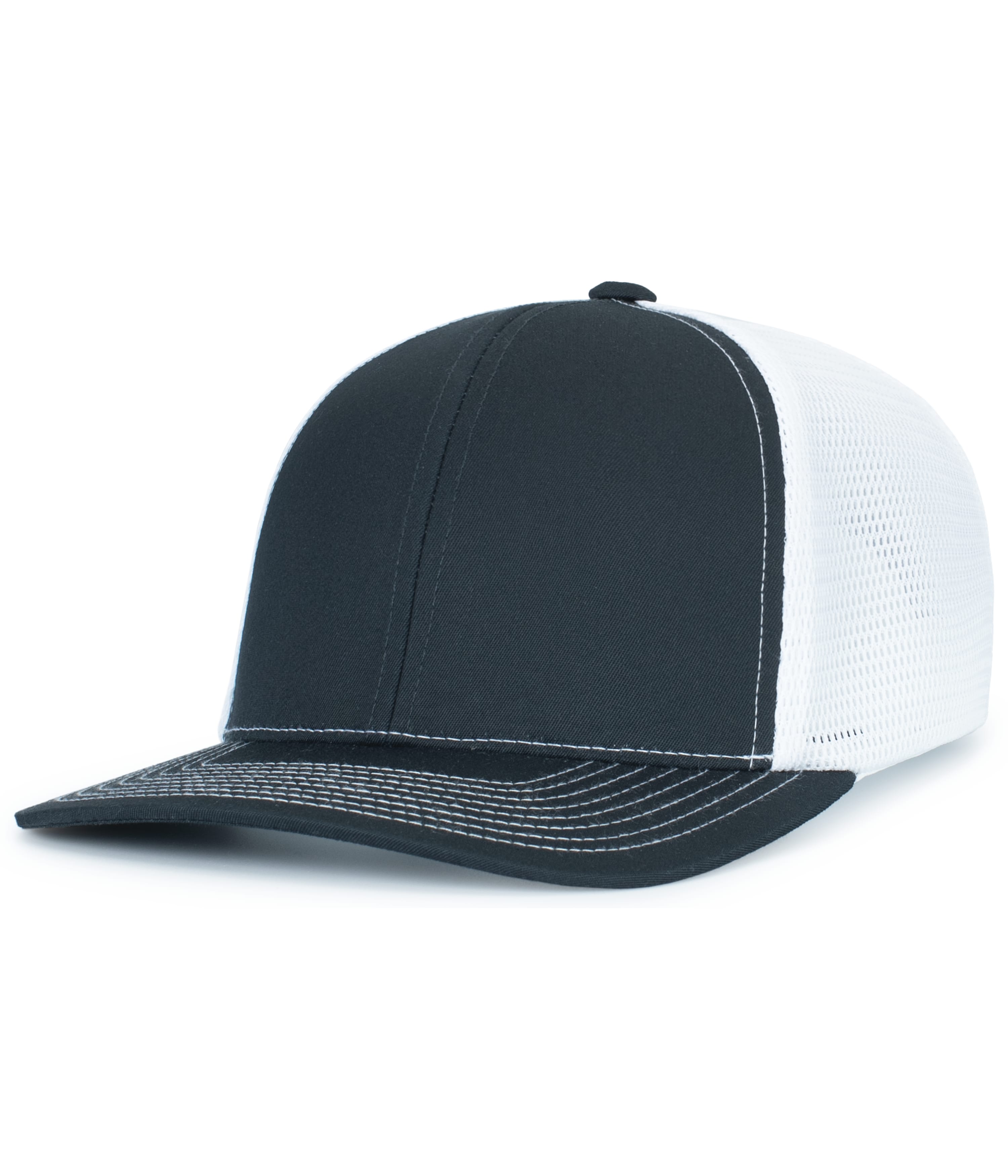 Contrast Stitch Trucker Pacflex Snapback Cap