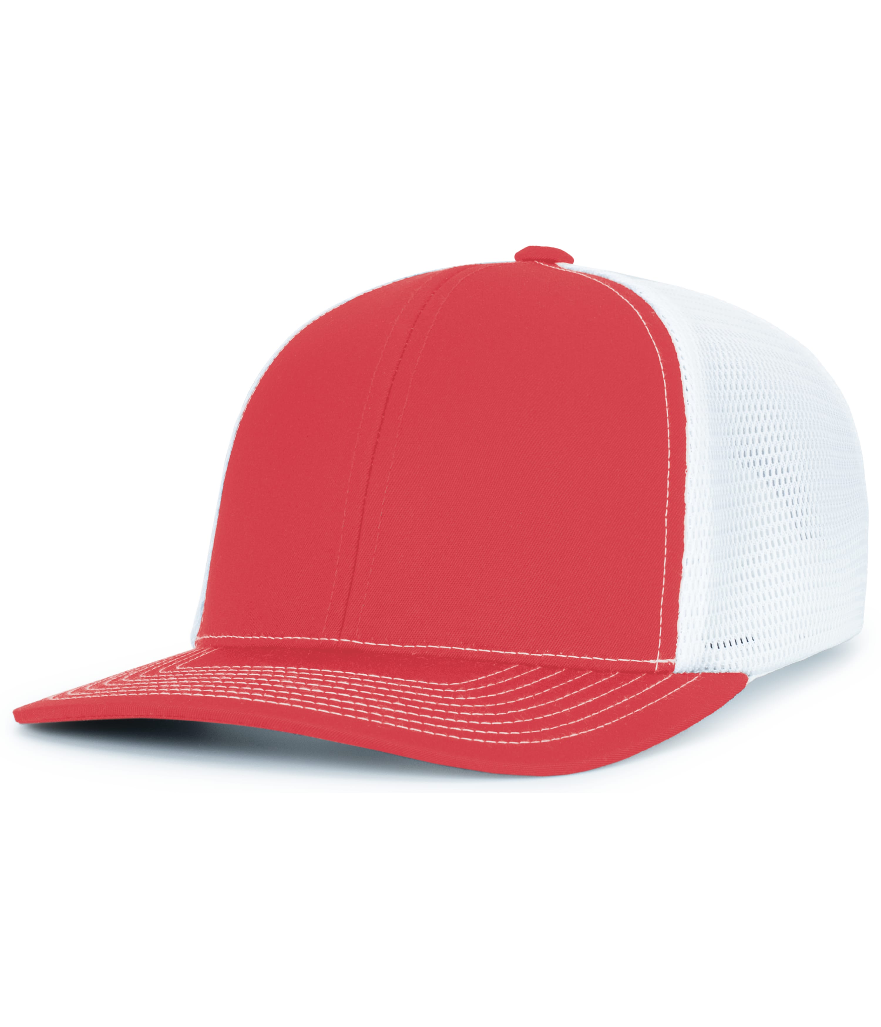 Contrast Stitch Trucker Pacflex Snapback Cap