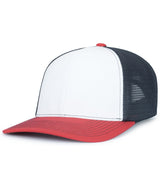 Contrast Stitch Trucker PacFlex Snapback Cap