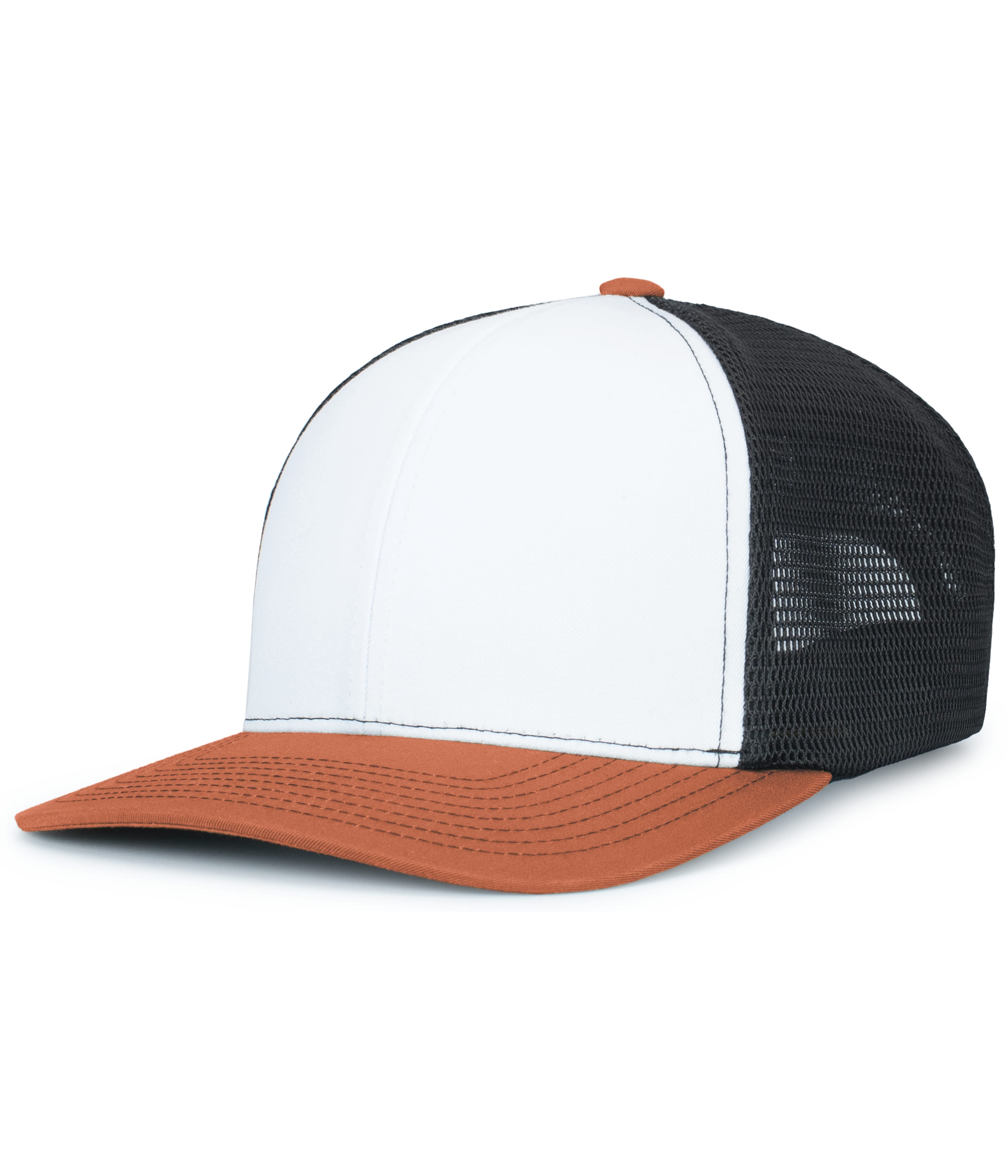 Contrast Stitch Trucker Pacflex Snapback Cap