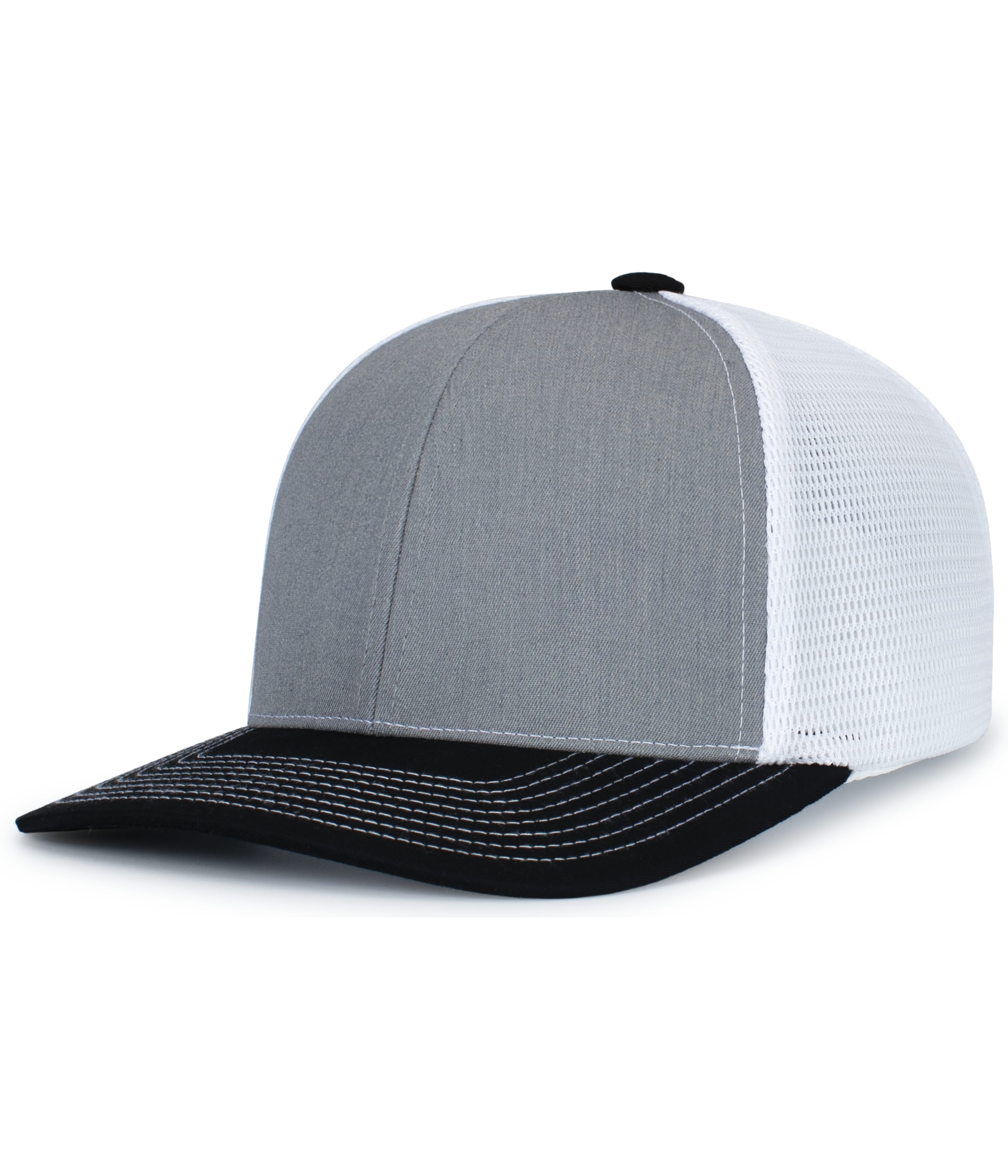 Contrast Stitch Trucker Pacflex Snapback Cap