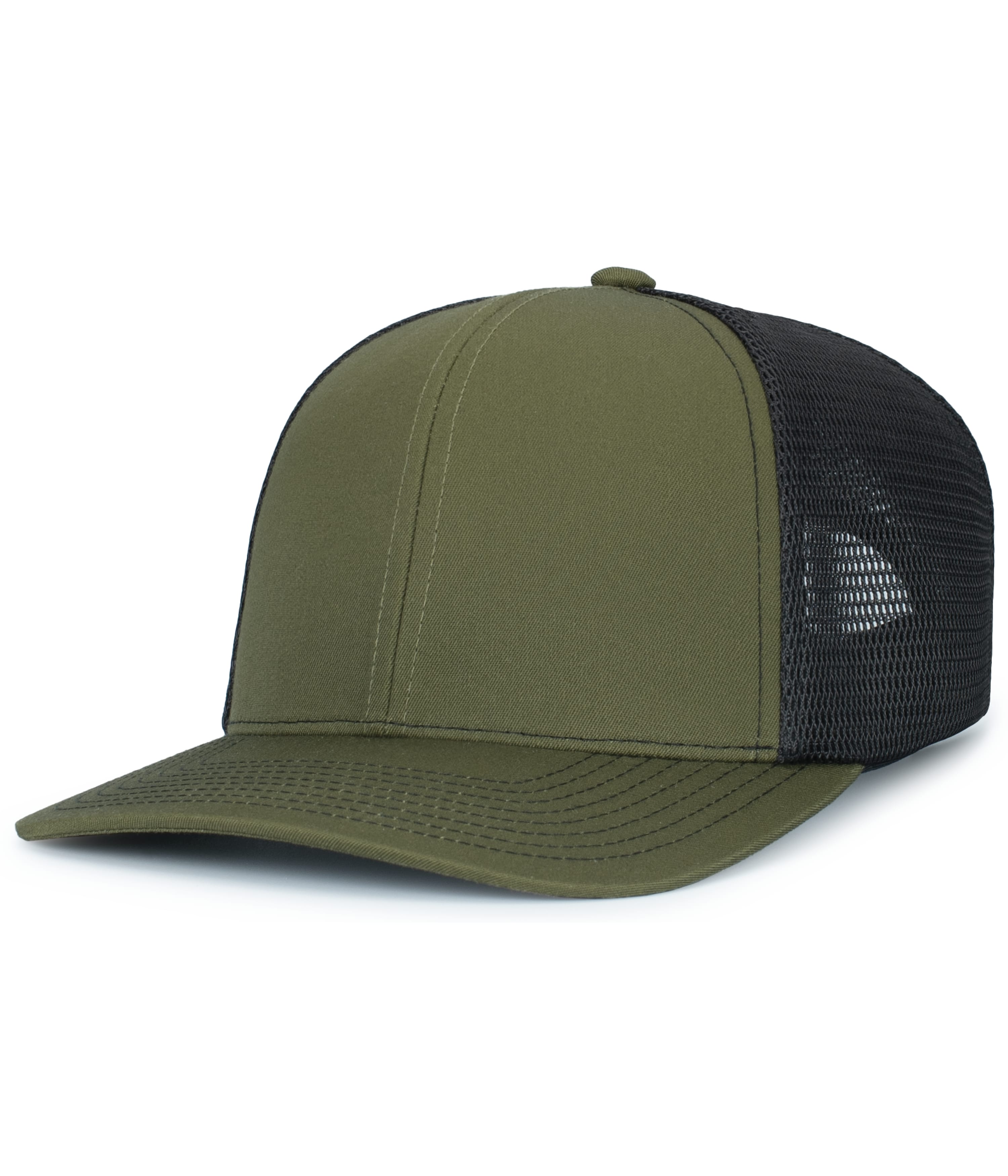 Contrast Stitch Trucker Pacflex Snapback Cap