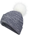Faux Fur Pom Beanie