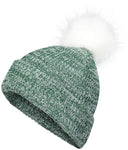 Faux Fur Pom Beanie