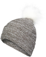 Faux Fur Pom Beanie