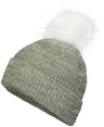 Faux Fur Pom Beanie