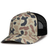 WEEKENDER DUCK CAMO TRUCKER SNAPBACK CAP