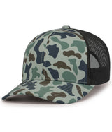WEEKENDER DUCK CAMO TRUCKER SNAPBACK CAP