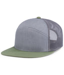 6-Panel Arch Trucker Snapback Cap