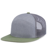 6-Panel Arch Trucker Snapback Cap
