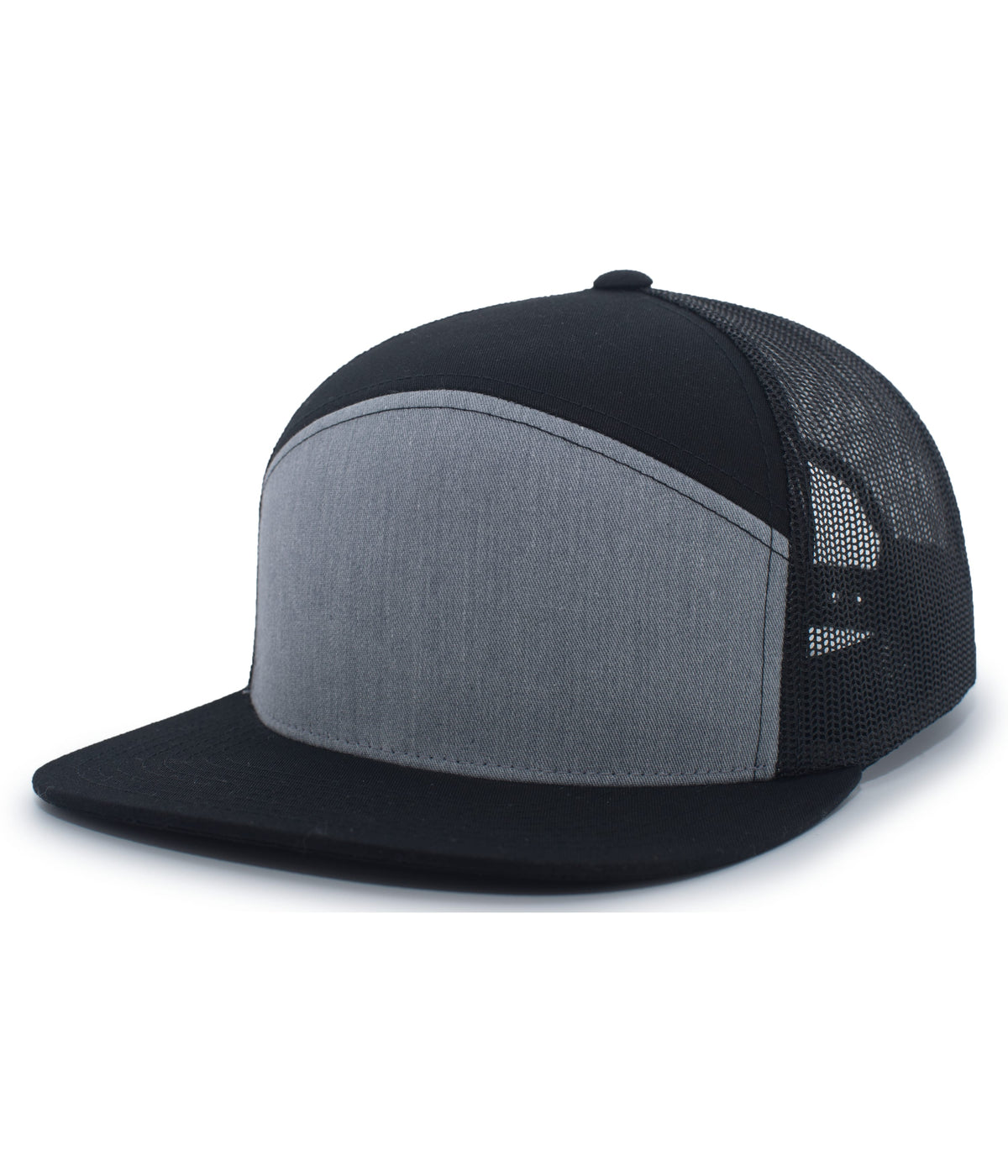 6-Panel Arch Trucker Snapback Cap