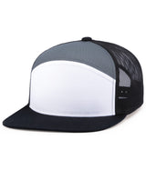 6-Panel Arch Trucker Snapback Cap