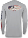 Men's SoWAL Sun Jersey Patriot Crest Long Sleeve