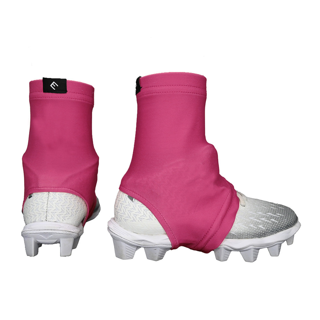 Pink Cleat Covers (Spats)