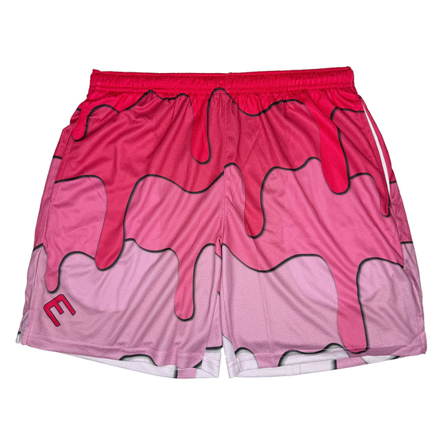 Pink Drippy Shorts - Pro Game Sports