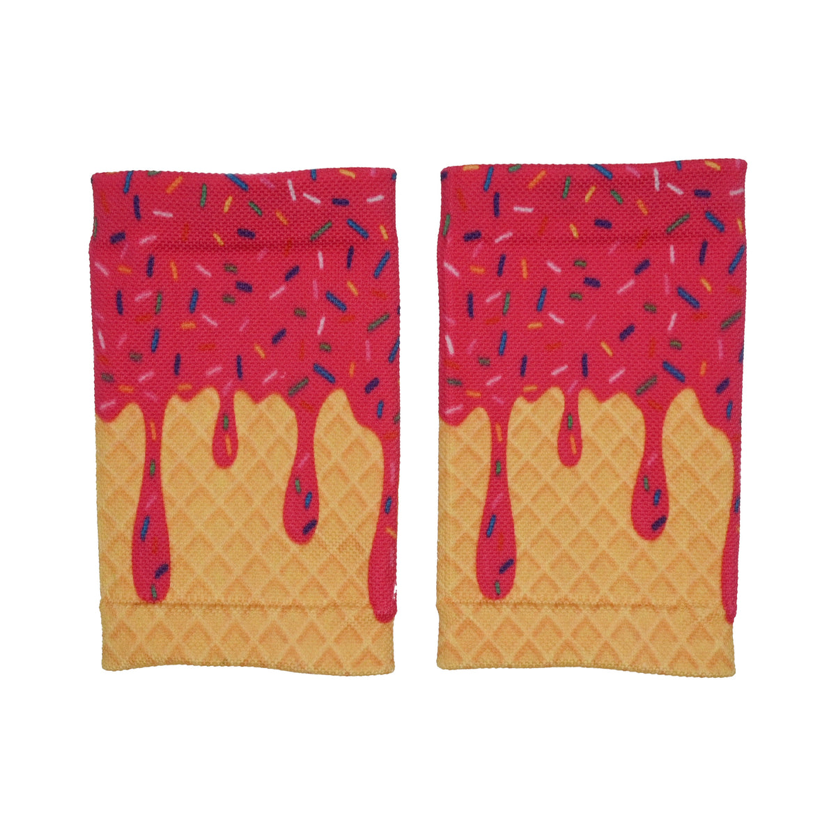 Pink Ice Cream Wrist Support Sleeves - Pro Game Sports