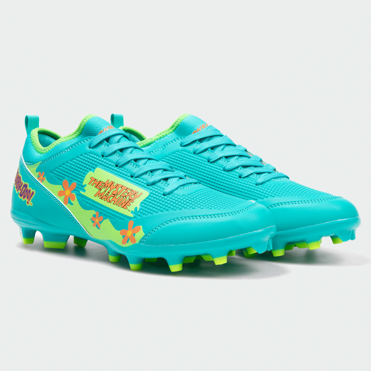 Scooby-Doo Mystery Machine Football Cleats - Velocity 3.0 by Phenom Elite - Pro Game Sports