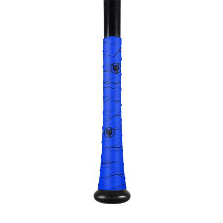 Pulse Blue Bat Grip Tape with Black - Pro Game Sports