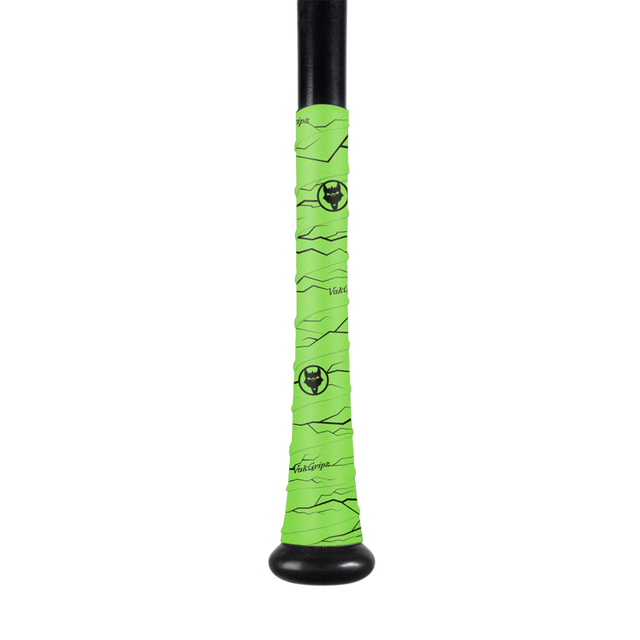 Pulse Neon Green Bat Grip Tape with Black - Pro Game Sports