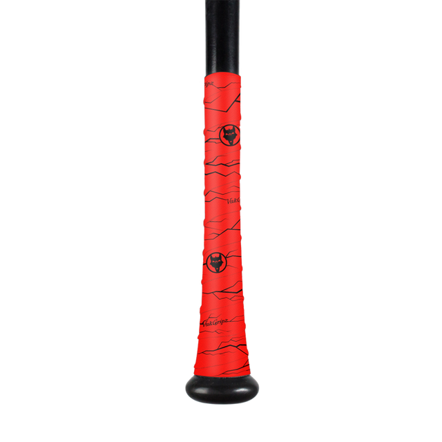 Pulse Red Bat Grip Tape with Black - Pro Game Sports