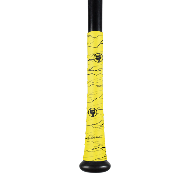 Pulse Yellow Bat Grip Tape with Black - Pro Game Sports