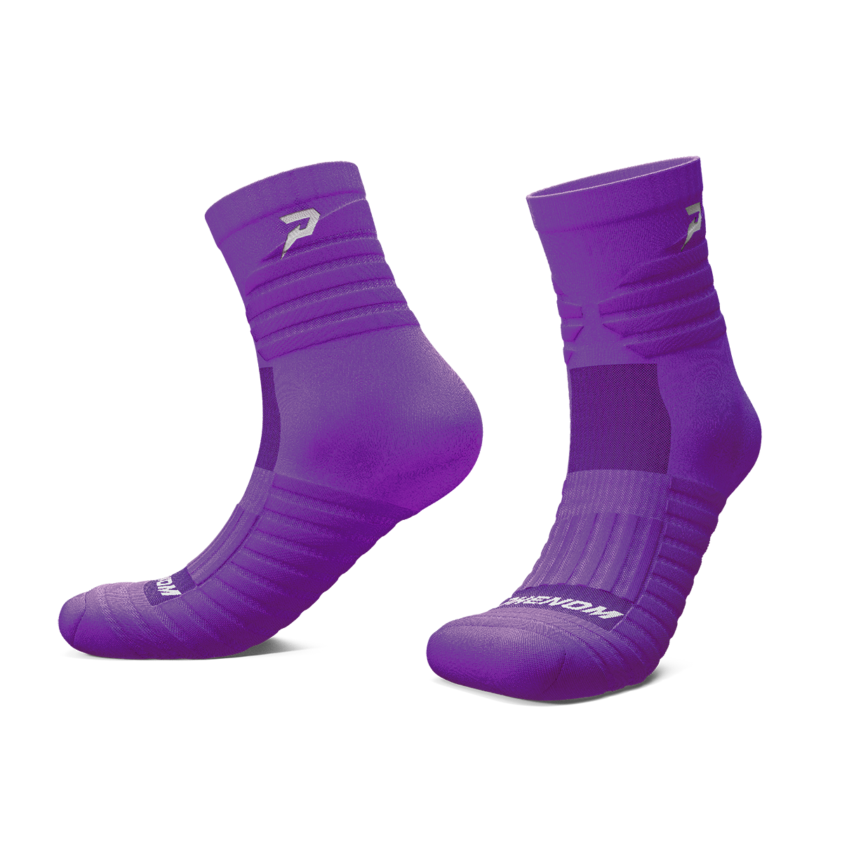 Phenom Elite 'Quantum Knit' Padded Quarter Socks - Team Colors