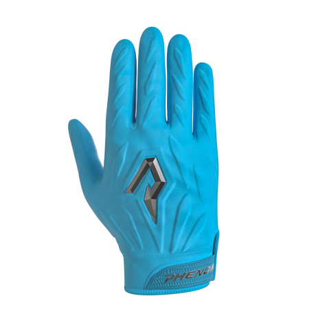 Phenom Elite Quantum Fierce Youth Padded Football Gloves - Team Colors - Pro Game Sports