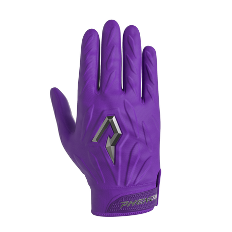 Phenom Elite Quantum Fierce Youth Padded Football Gloves - Team Colors - Pro Game Sports