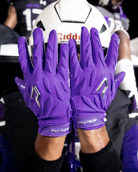 Phenom Elite Quantum Fierce Adult Padded Football Gloves - Team Colors - Pro Game Sports