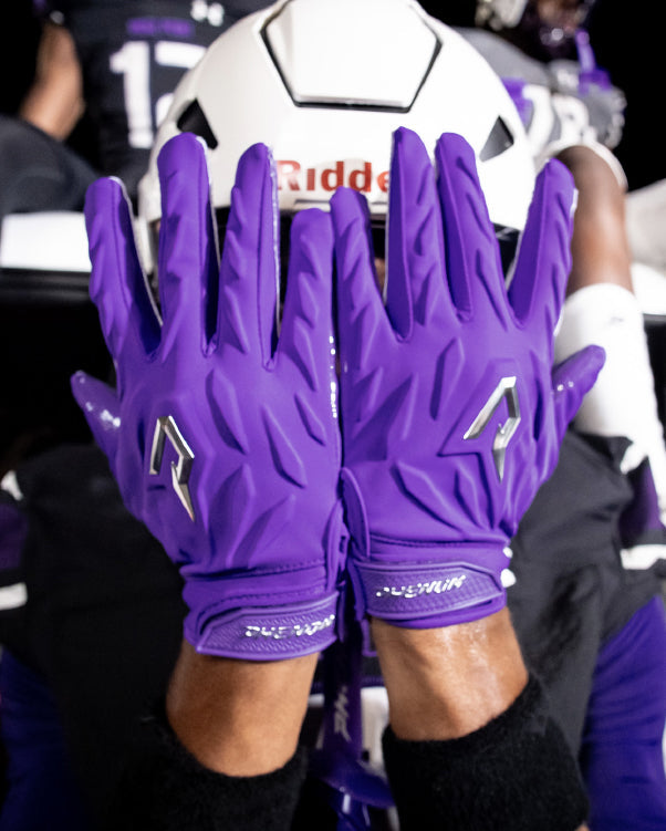 Phenom Elite Quantum Fierce Adult Padded Football Gloves - Team Colors