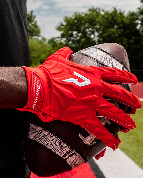 Phenom Elite Quantum Fierce Adult Padded Football Gloves - Team Colors