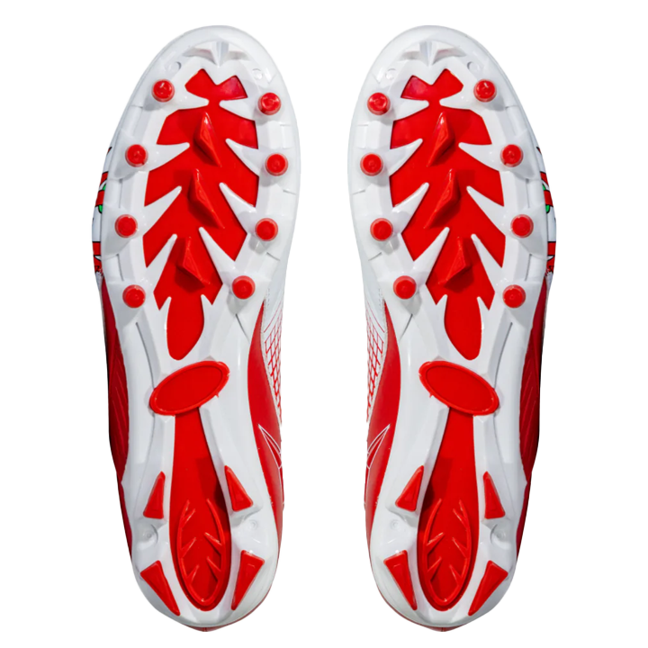 Knuckles the Echidna Football Cleats - Quantum Speed by Phenom Elite