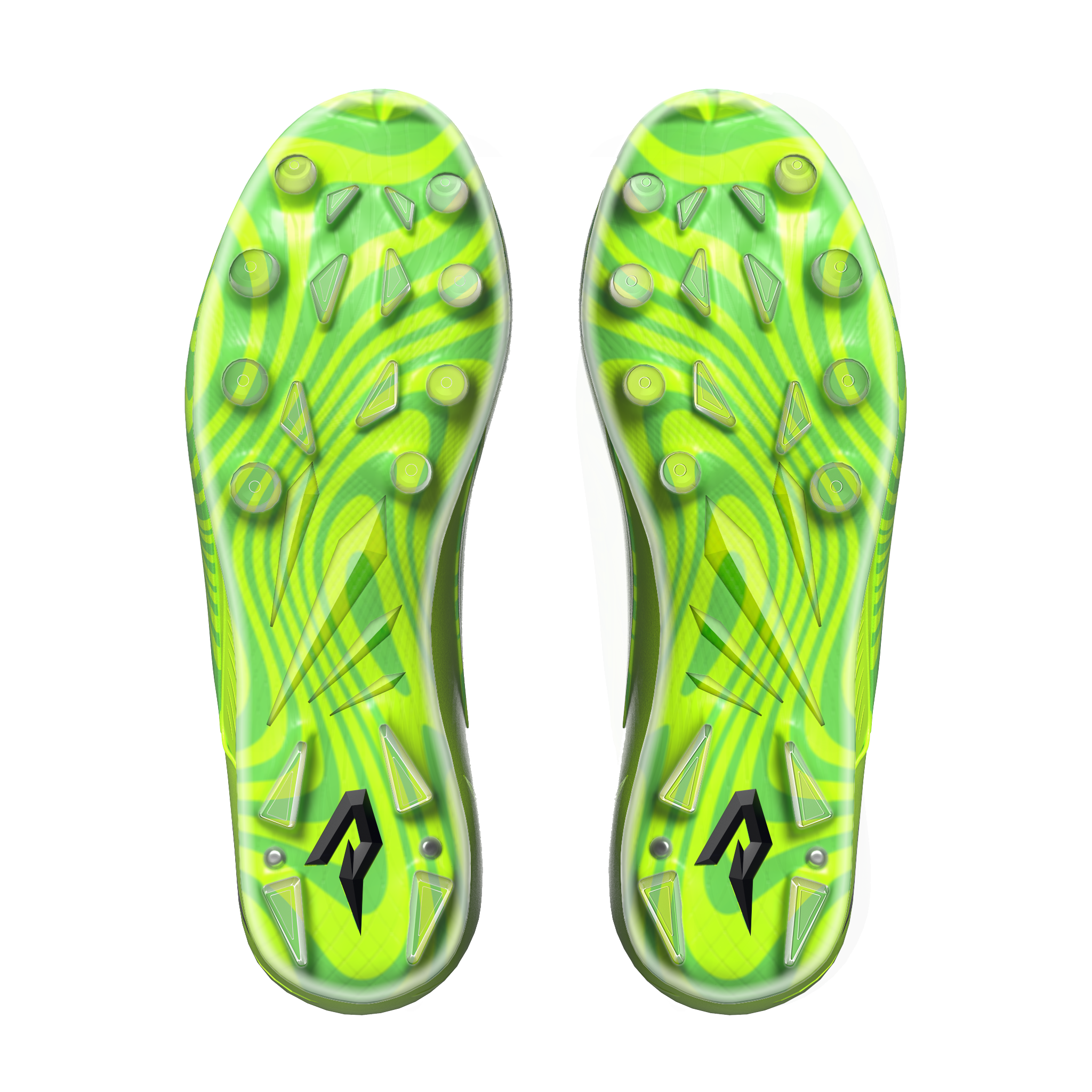 Rick and Morty Football Cleats - Quantum Speed 2.0 by Phenom Elite