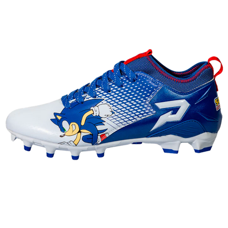 Sonic the Hedgehog Football Cleats by Phenom Elite - Pro Game Sports