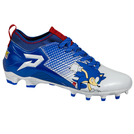 Sonic the Hedgehog Football Cleats by Phenom Elite - Pro Game Sports