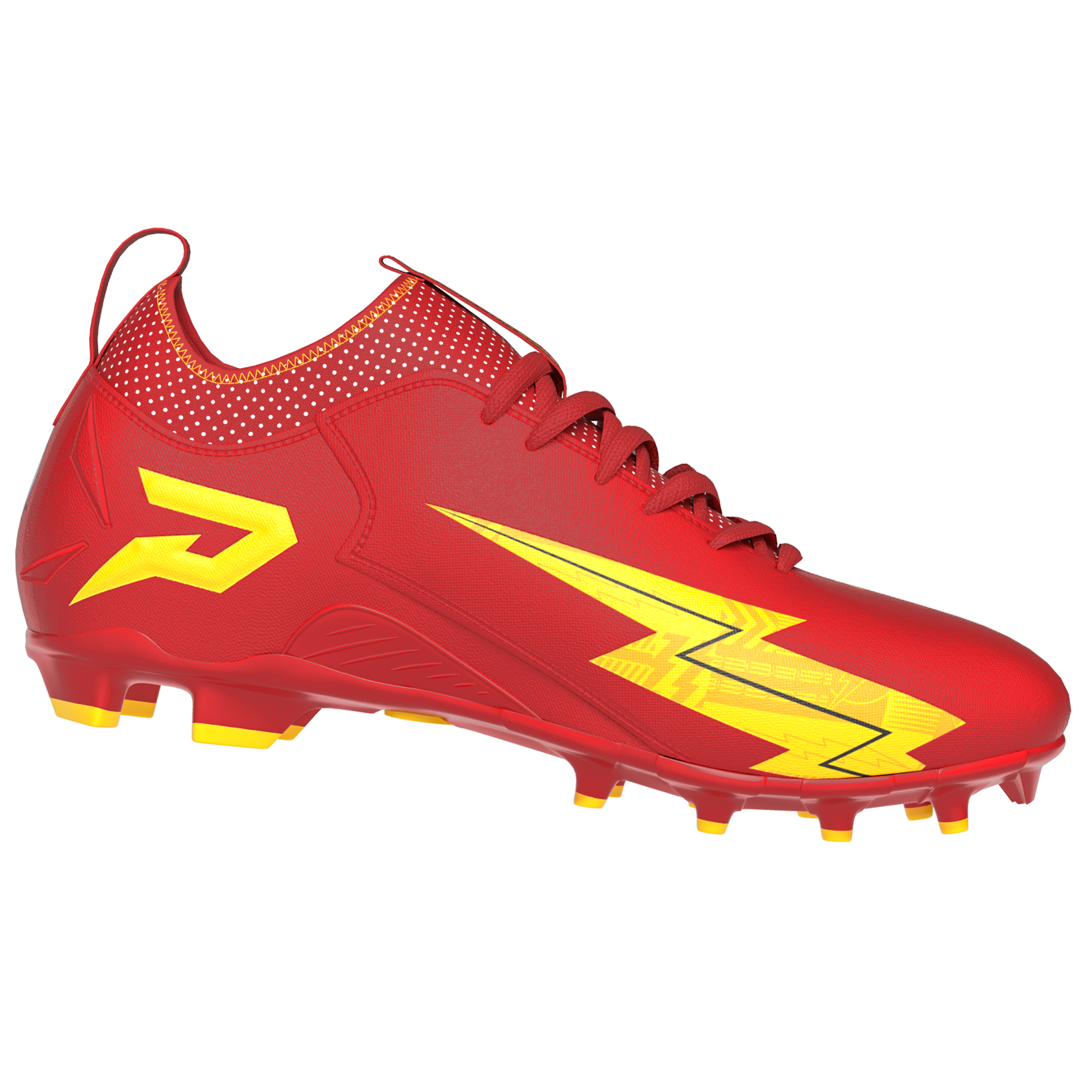 The Flash Football Cleats - Quantum Speed by Phenom Elite