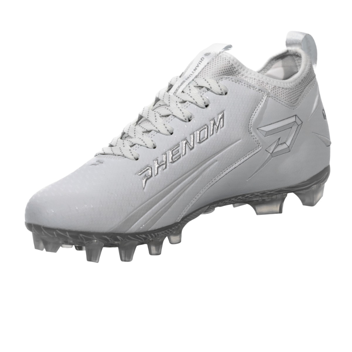 Quantum Speed: Football Cleats - White - Team Colors