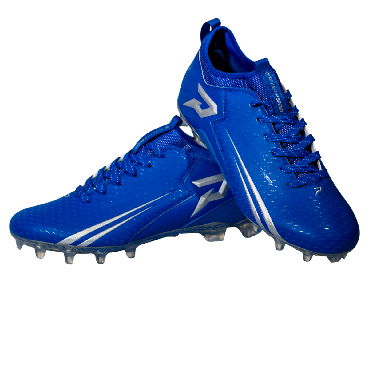 Quantum Speed: Football Cleats - Royal Blue - Team Colors