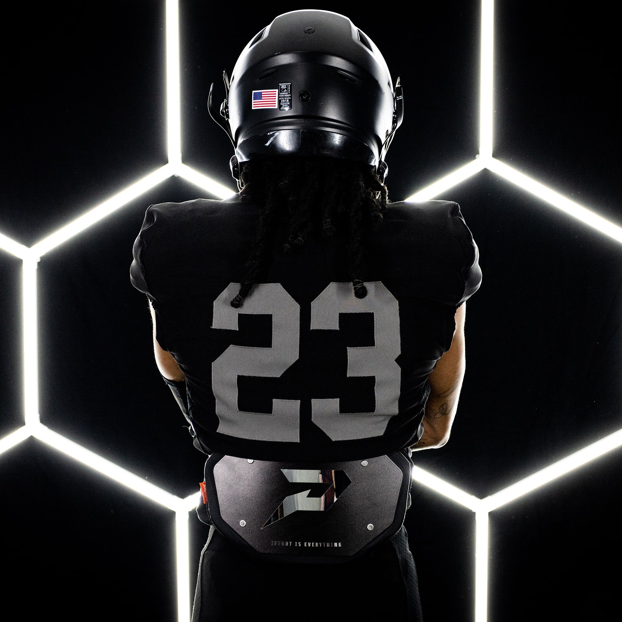 Phenom Elite Football Back Plate