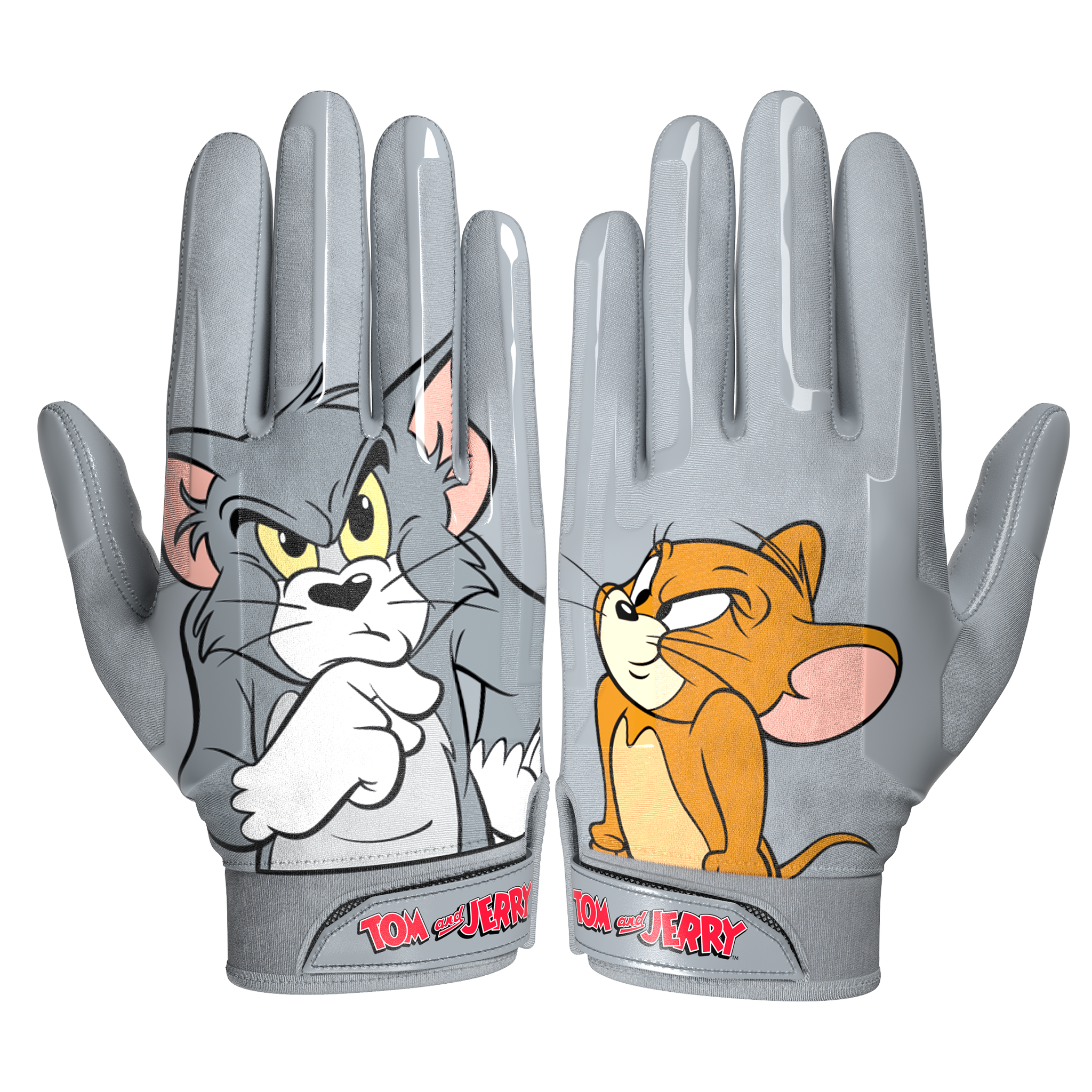 Tom and Jerry Football Gloves - VPS1 by Phenom Elite