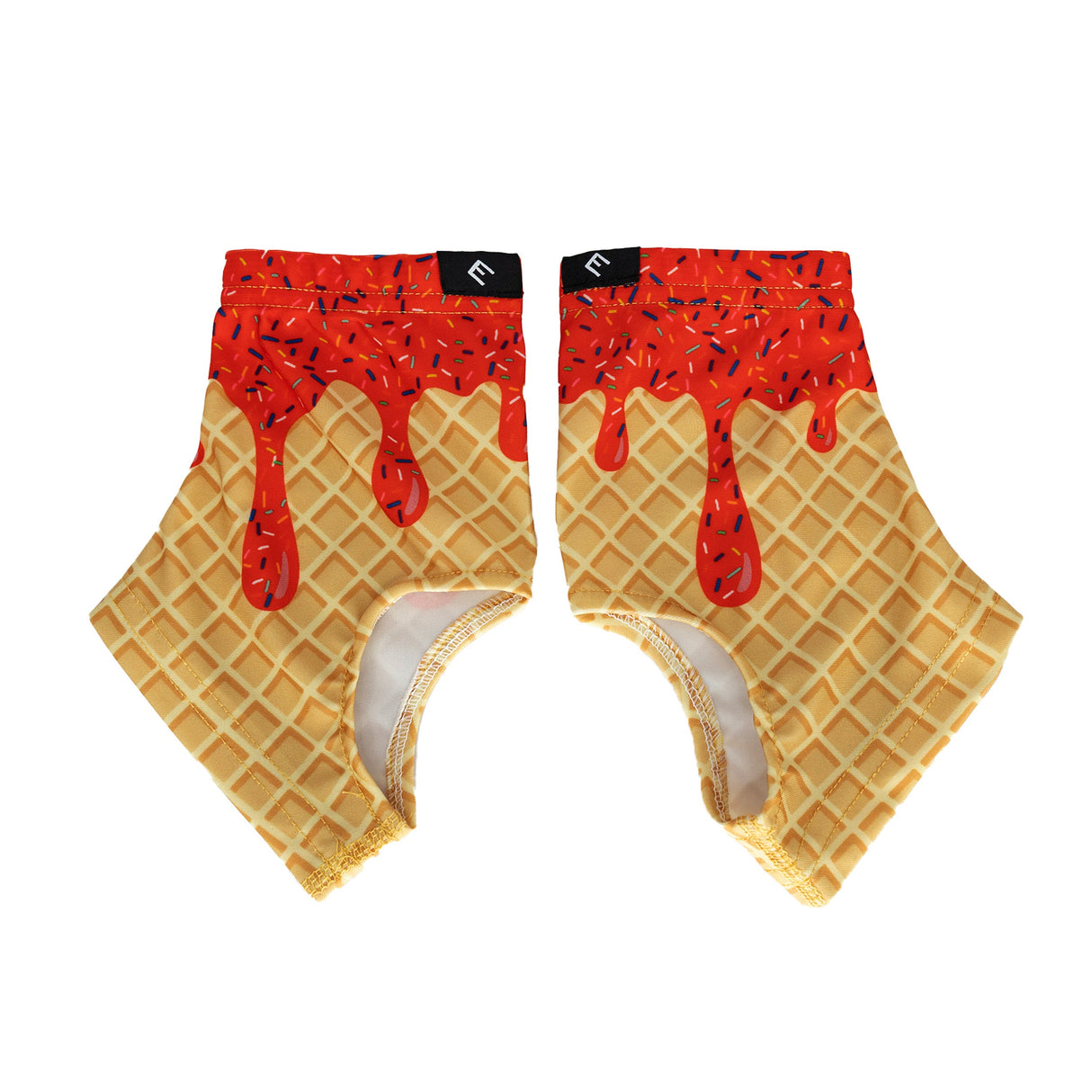 Red Ice Cream Cleat Covers (Spats) - Pro Game Sports