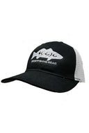 Gorra bordada de pez rojo
