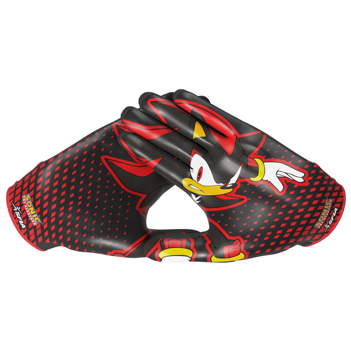 Shadow the Hedgehog Football Gloves - VPS5 by Phenom Elite