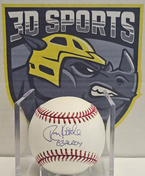 Ron Kittle SIGNED & Inscribe Baseball "83 AL ROY"