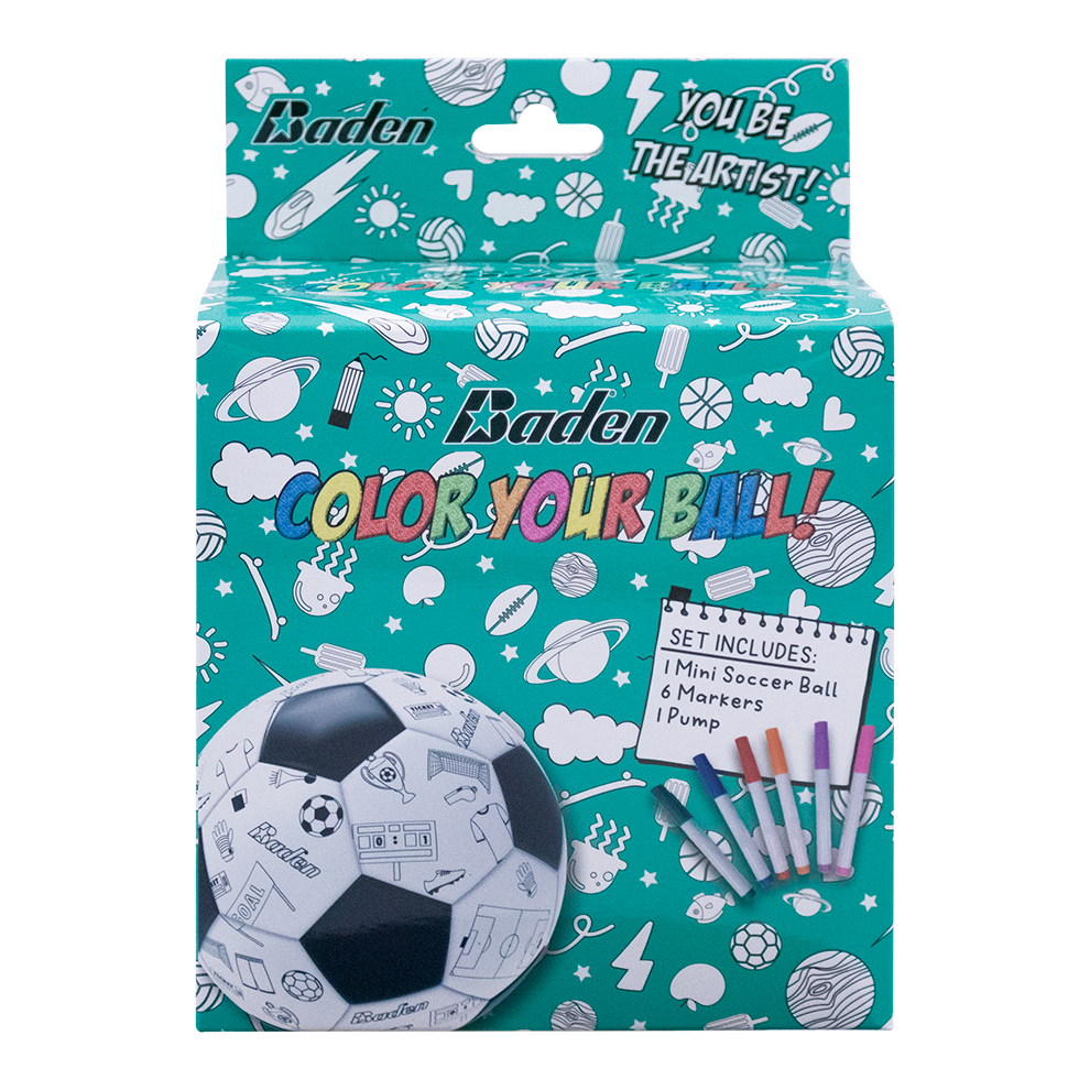 Color Your Own MINI SOCCER Ball - Pro Game Sports