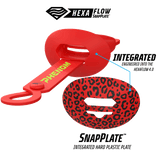 HexaFlow 4.0 SnapPlate™ Mouthguard - Red Leopard