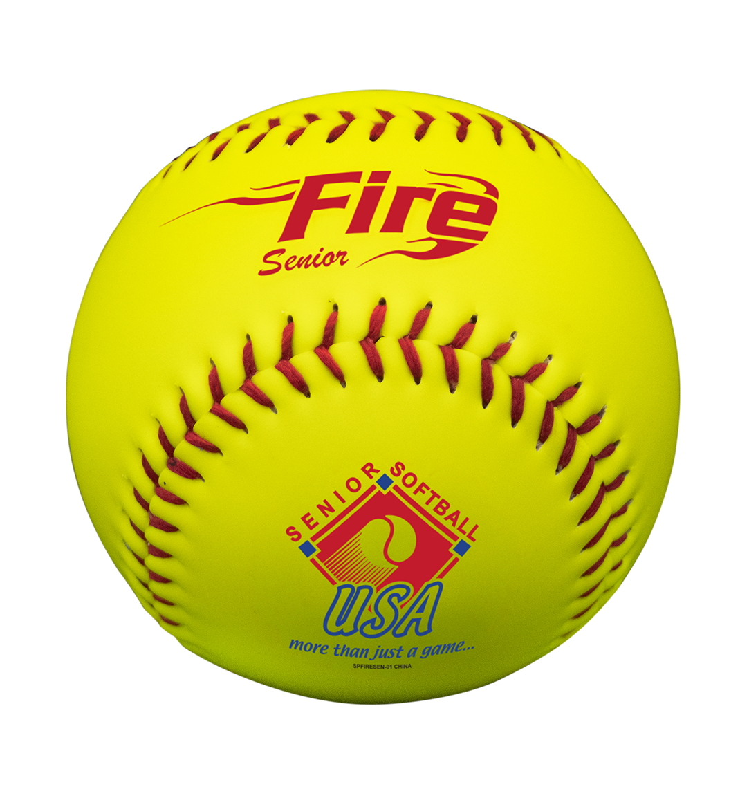 Fire Senior Slowpitch Softballs - 1 Dozen - Pro Game Sports